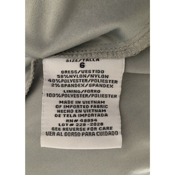 Vintage R&M Collection Lace Maxi Dress Womens Size 6 Pale Blue Sequins & Jacket - Picture 9 of 16